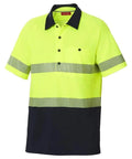 Hard Yakka Hi Vis Taped Polo Shirt Y11383 Work Wear Hard Yakka   