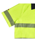 Hard Yakka Hi Vis Taped Polo Shirt Y11383 Work Wear Hard Yakka   