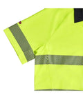 Hard Yakka Hi Vis Taped Polo Shirt Y11383 Work Wear Hard Yakka   