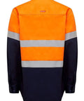 Hard Yakka Long Sleeve Hi Vis Taped Shirt Y04610 Work Wear Hard Yakka   