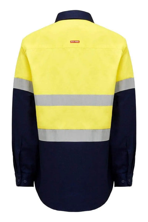 Hard Yakka Hi Vis Reflective Work Shirt Y04615 Work Wear Hard Yakka   