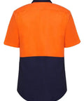 Hard Yakka Short Sleeve Hi Vis Shirt Y04620 Work Wear Hard Yakka   