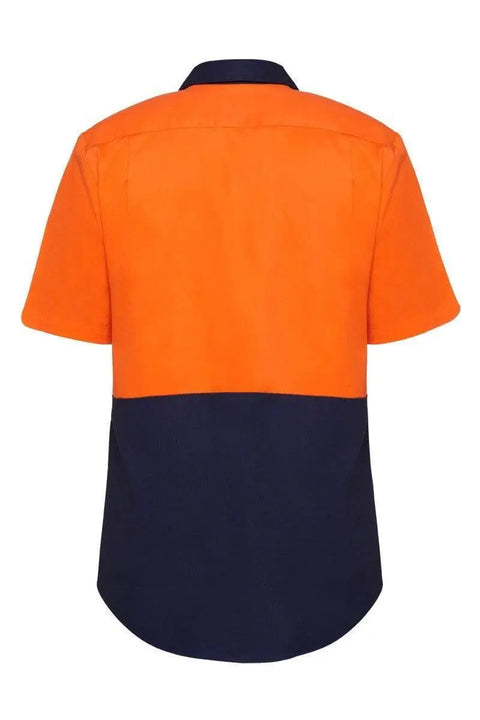 Hard Yakka Short Sleeve Hi Vis Shirt Y04620 Work Wear Hard Yakka   