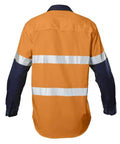 Hard Yakka Two Toned Reflective Vented Hi Vis Shirt Y07978 Work Wear Hard Yakka   