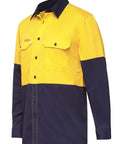Hard Yakka Work Wear Hard Yakka SHIRT LS HV2T VENTED Y07730