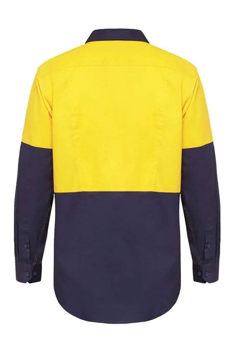Hard Yakka Work Wear Hard Yakka SHIRT LS HV2T VENTED Y07730