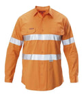 Hard Yakka Long Sleeve 3M Taped Hi Vis Shirt Y07996 Work Wear Hard Yakka   