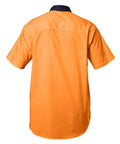 Hard Yakka Koolgear Hi Vis Vented Shirt Y07559 Work Wear Hard Yakka   