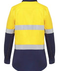 Hard Yakka Women's Reflective Hi Vis Work Shirt Y08220 Work Wear Hard Yakka   