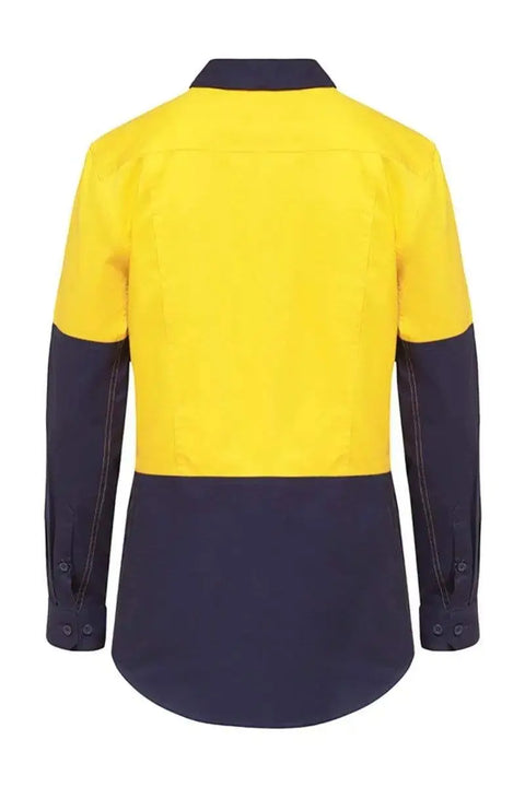 Hard Yakka Women's Work Hi Vis Shirt Y08225 Metro Workwear.