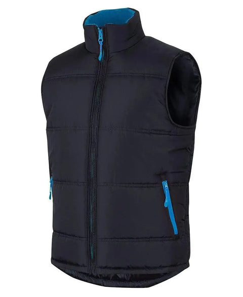 JB's puffer contrast vest 3ACV Metro Workwear.