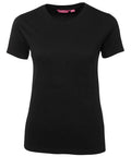 Jb's Wear Casual Wear Black / 10 Cotton Ladies Tee 1LHT