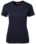 Jb's Wear Casual Wear Navy / 10 Cotton Ladies Tee 1LHT