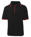 Jb's Wear Casual Wear Black/Red / 4 JB'S Kid’s Contrast Polo