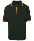 Jb's Wear Casual Wear Bottle/Gold / 4 JB'S Kid’s Contrast Polo