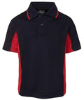 Jb's Wear Casual Wear Navy/Red / 4 JB'S Kid’s Contrast Polo 7PP3