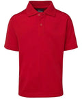 Jb's Wear Casual Wear Red / 4 JB'S Kid’s Short Sleeve Poly Polo 7KSP