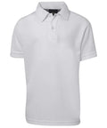 Jb's Wear Casual Wear White / 4 JB'S Kid’s Short Sleeve Poly Polo 7KSP