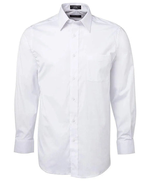 Jb's Wear Corporate Wear White / S JB'S Urban Long Sleeve Poplin Shirt 4PUL