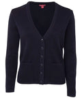 Jb's Wear Corporate Wear Navy / 8 JB'S Women’s Knitted Cardigan 6LC