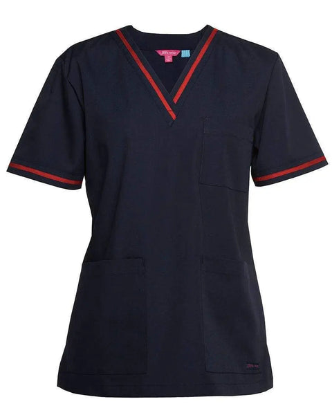 JB'S Women’s Contrast Scrubs Top 4SCT1 - Simply Scrubs Australia