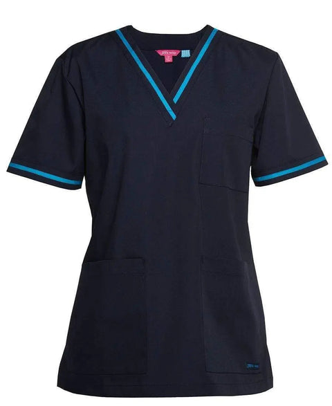 JB'S Women’s Contrast Scrubs Top 4SCT1 - Simply Scrubs Australia