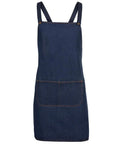 Jb's Wear Hospitality & Chefwear Cross-Back Denim Apron (Without Straps) 5ACBD