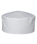 Jb's Wear Hospitality & Chefwear White / One Size JB'S Chef's Vented Cap 5CVC