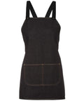 Jb's Wear Hospitality & Chefwear Black / BIB 65 x 71cm JB'S Cross-Back Bib Denim Apron (Without Strap) 5ACBB
