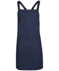 Jb's Wear Hospitality & Chefwear Navy / BIB JB'S Cross-Back Canvas Apron (Without Straps) 5ACBC
