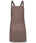 Jb's Wear Hospitality & Chefwear Latte / BIB JB'S Cross-Back Canvas Apron (Without Straps) 5ACBC