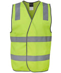 Jb's Wear Work Wear Lime / S JB'S Hi-Vis Safety Vest 6DNSV