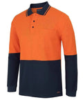 JB's hi vis tradiotional pique polo shirt 6HVQL Metro Workwear.