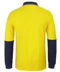 JB's hi vis tradiotional pique polo shirt 6HVQL Metro Workwear.