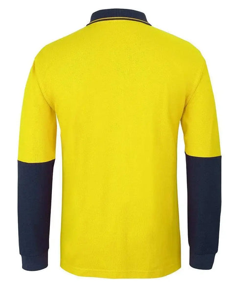JB's hi vis tradiotional pique polo shirt 6HVQL Metro Workwear.