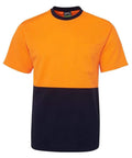 Jb's Wear Work Wear Orange/Navy / XS JB'S Hi-Vis Traditional T-Shirt 6HVT