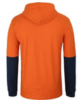 JB'S Wear Work Wear Jb's Hv L/s Cotton Tee With Hood 6HCTL