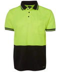 JB'S Hi-Vis Short Sleeve Traditional Polo 6HVPS.