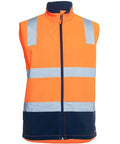JB Hi Vis Water Resistant Softshell Vest 6DWV - Allsorts Workwear