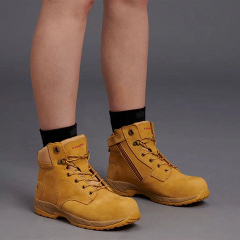 KingGee Women's Tradie Zip Boot K27380 - Allsorts Workwear