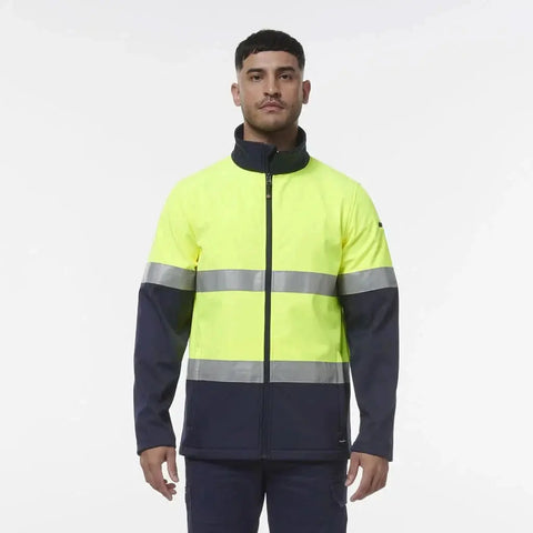 KingGee Reflective Spliced Soft Shell Jacket K55034 