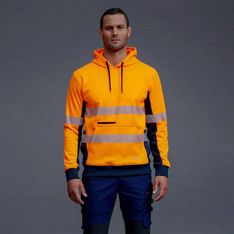 KingGee Hi Vis Reflective Pull Over Hoodie  K55054 - Allsorts Workwear