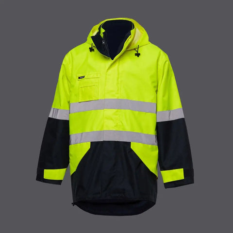 KingGee 4 In 1 Waterproof Wet Weather Jacket K55300 - Allsorts Workwear