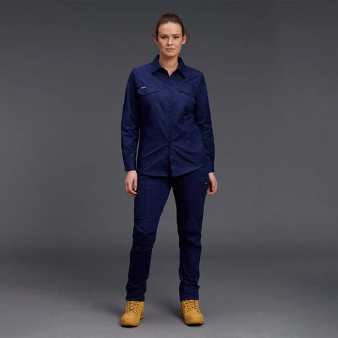 KingGee Women's Workcool 2 Shirt Long Sleeve K69880 - Allsorts Workwear