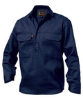 KingGee Work Wear KingGee Closed Front Drill Shirt L/S K04020