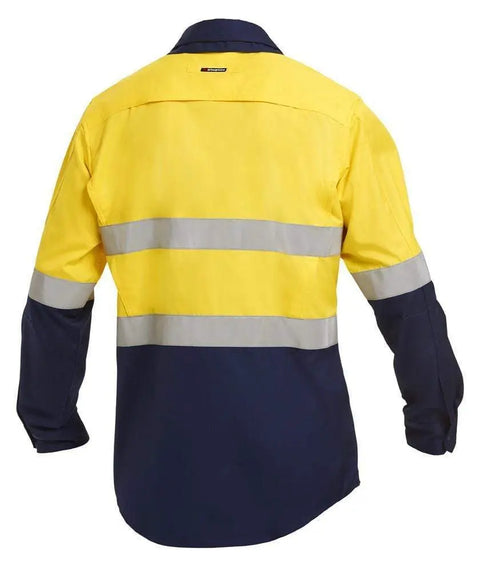 KingGee Work Wear KingGee Workcool 2 Hi-Vis Reflective Spliced Shirt L/S  K54880