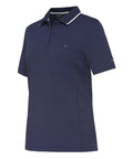KingGee Work Wear Navy / XS KingGee Workcool Hyperfreeze Polo S/S Womens K44740