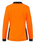 KingGee Work Wear KingGee Workcool Hyperfreeze Spliced Polo L/S Womens K44730