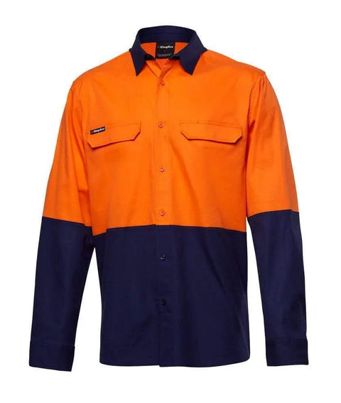 KingGee Work Wear KingGee Workcool Pro Hi Vis Shirt L/S  (New ) K54027