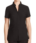 NNT Corporate Wear Black / 6 NNT Zip Front Tunic CATU68
